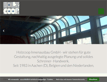 Tablet Screenshot of holzcoop.com